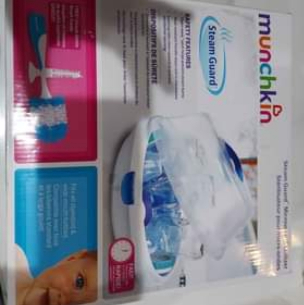 Munchkin steam guard microwave sterilizer
